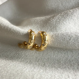 Sienna Gold Huggies