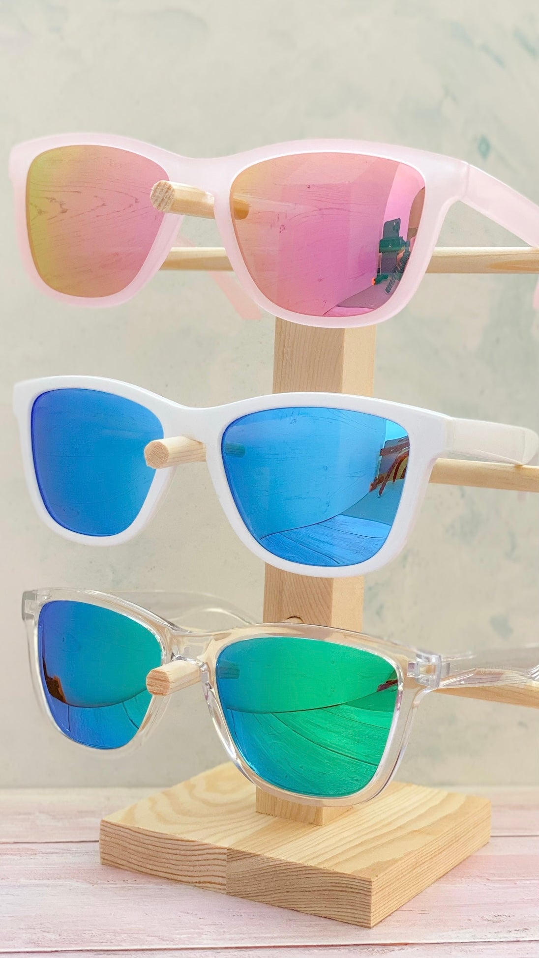 Polarised Pink Sunglasses
