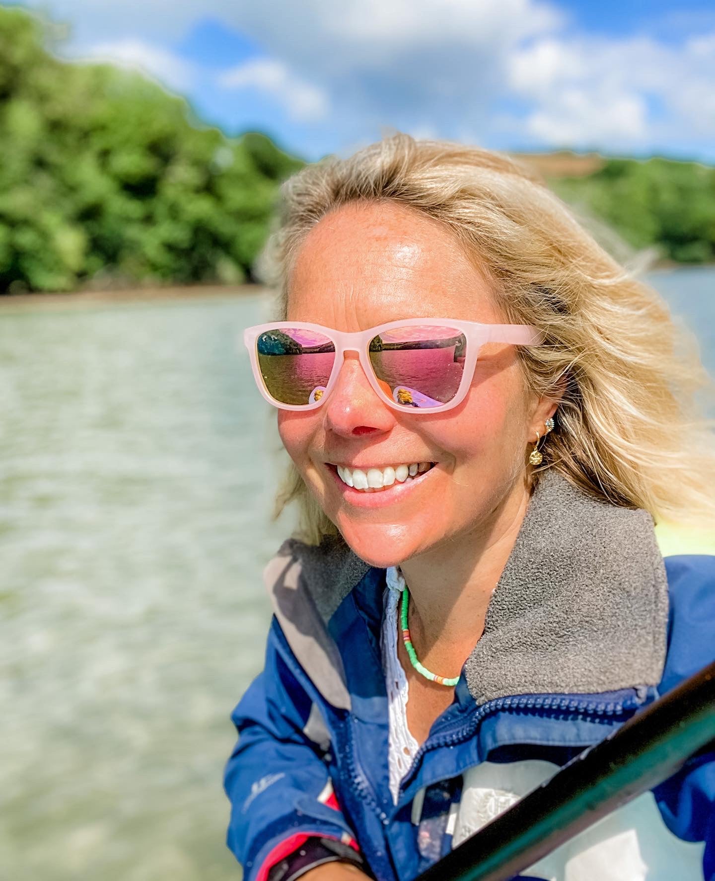 Polarised Pink Sunglasses