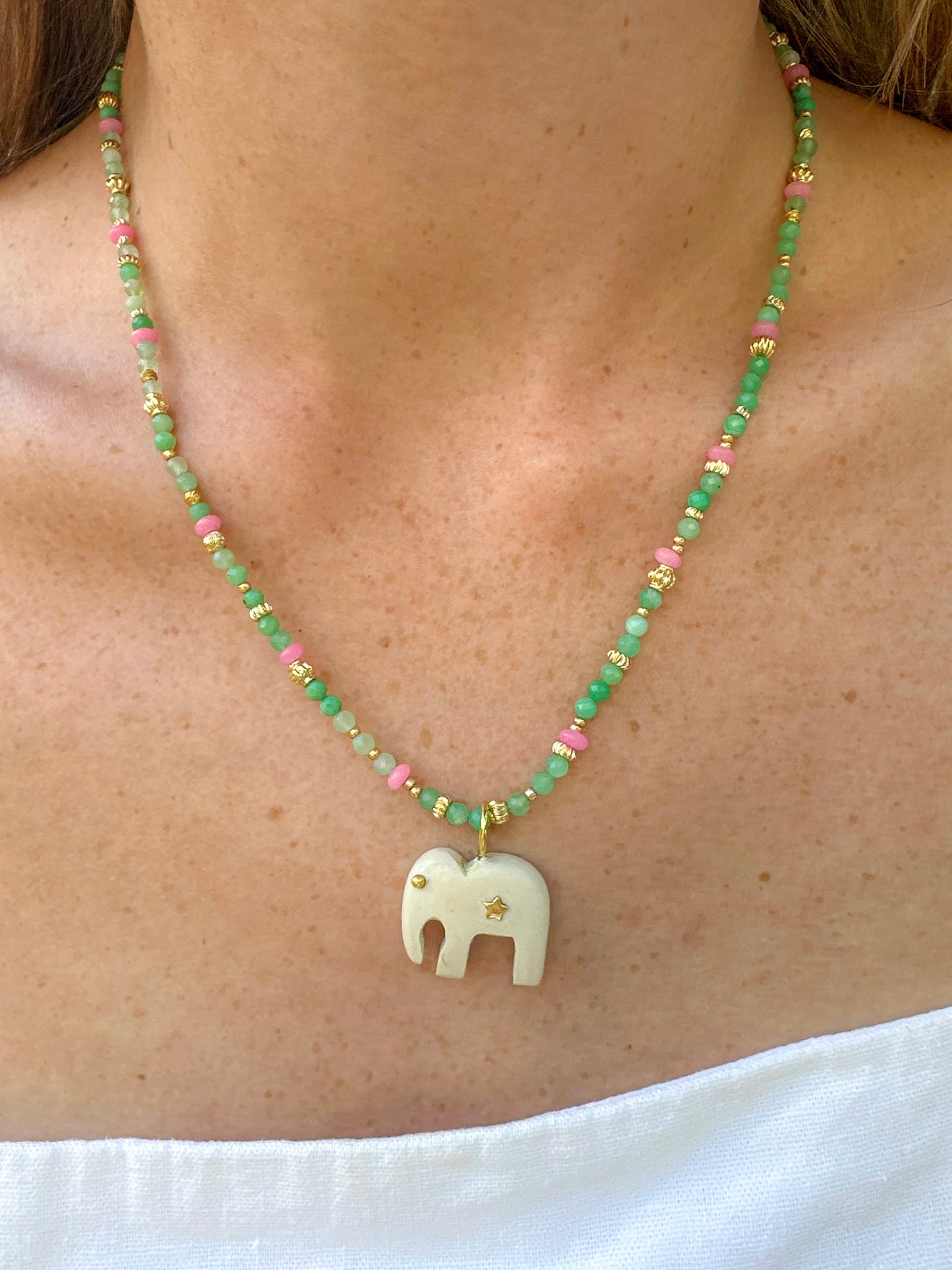 Marrakech Necklace - Pink