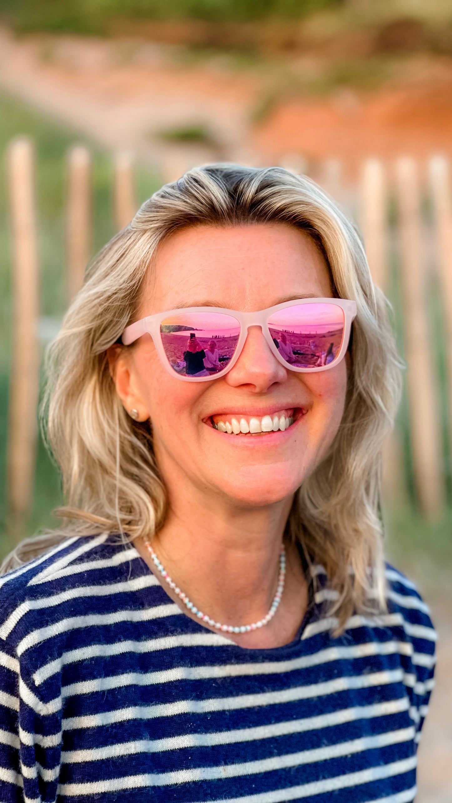 Polarised Pink Sunglasses