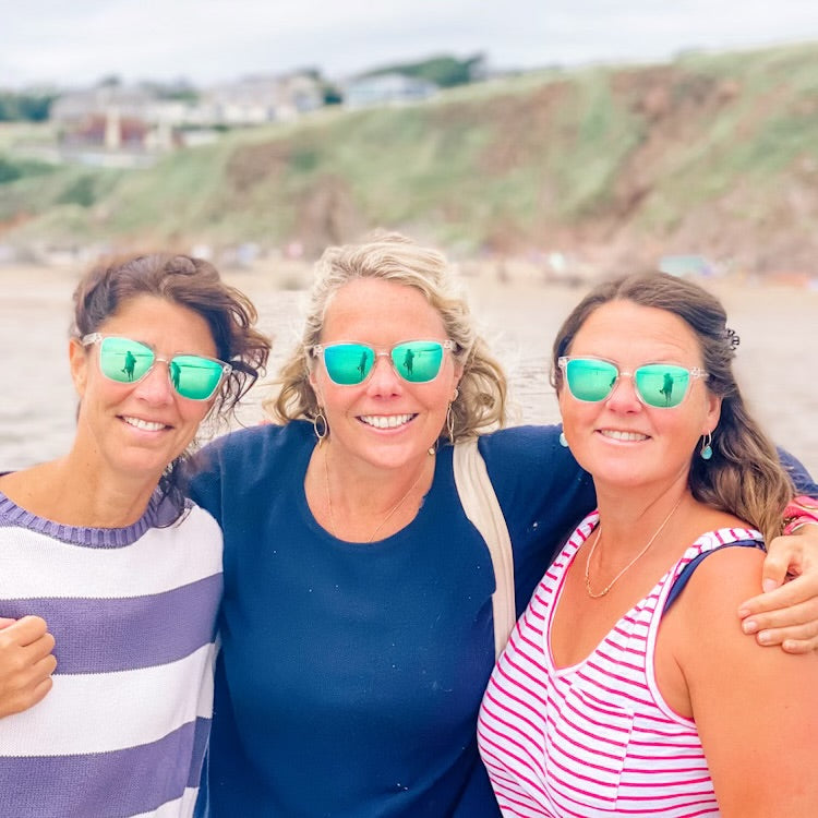 Polarised Clear/Green Sunglasses