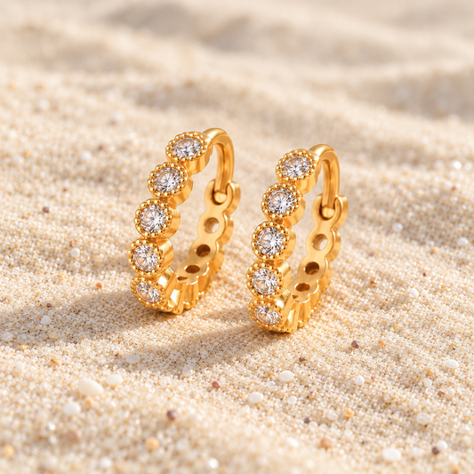 Tilly Huggie Hoop Earrings