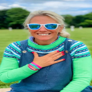 Polarised White/Blue Sunglasses