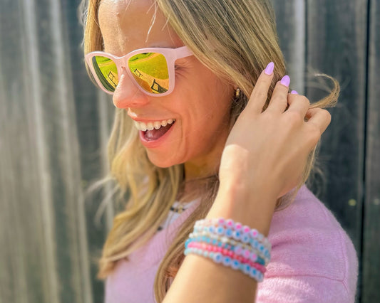 Polarised Pink Sunglasses