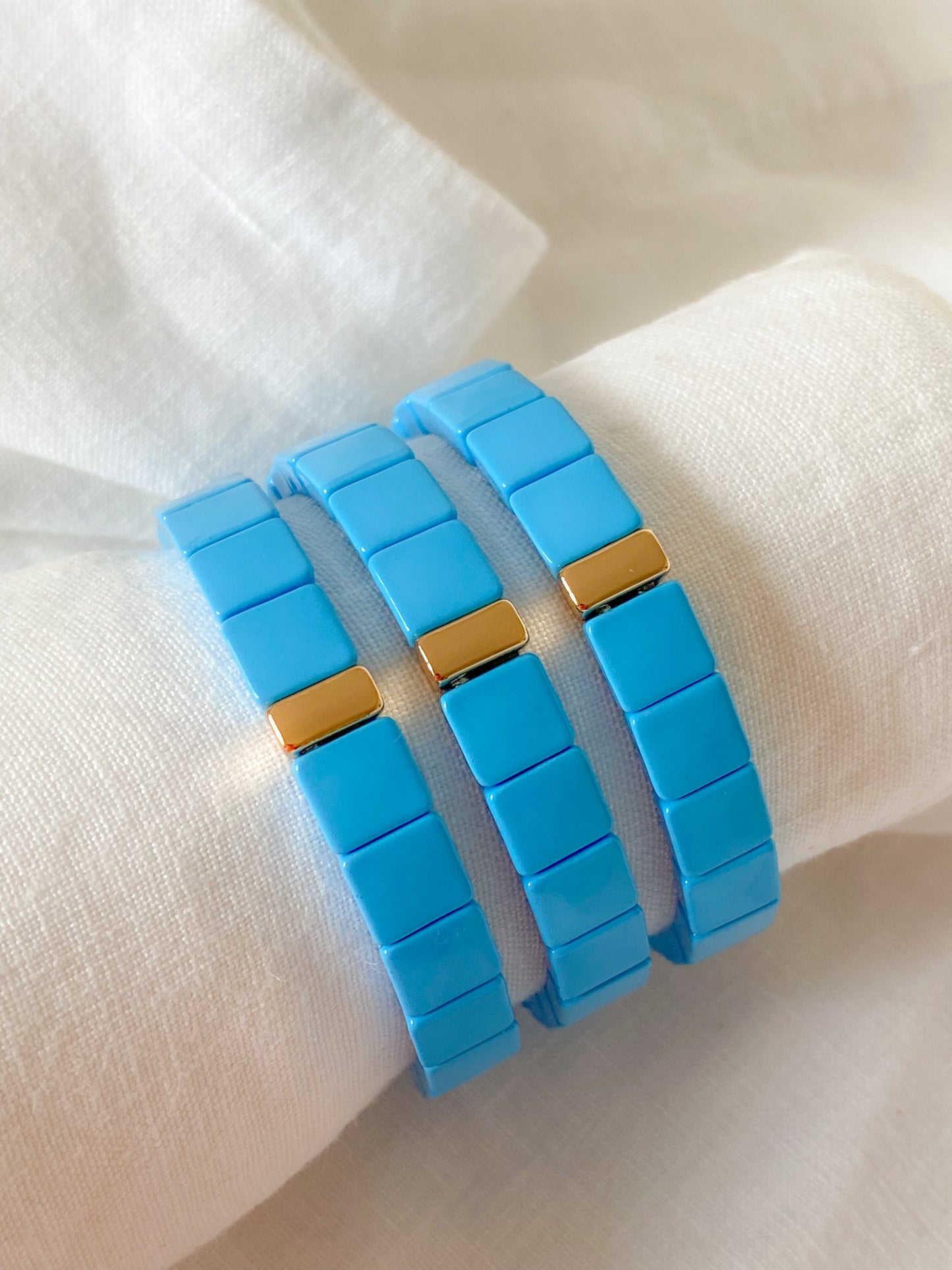 Enamel Tile Bracelet
