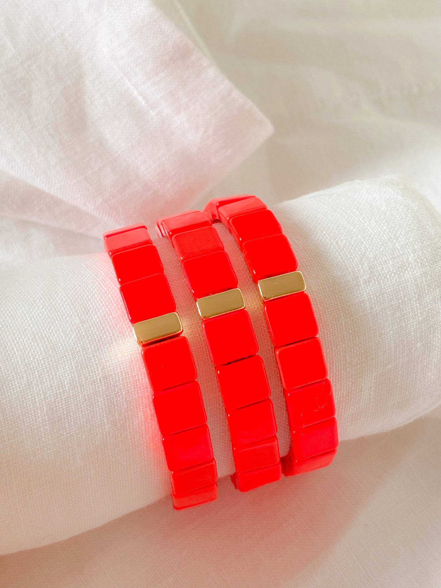 Enamel Tile Bracelet