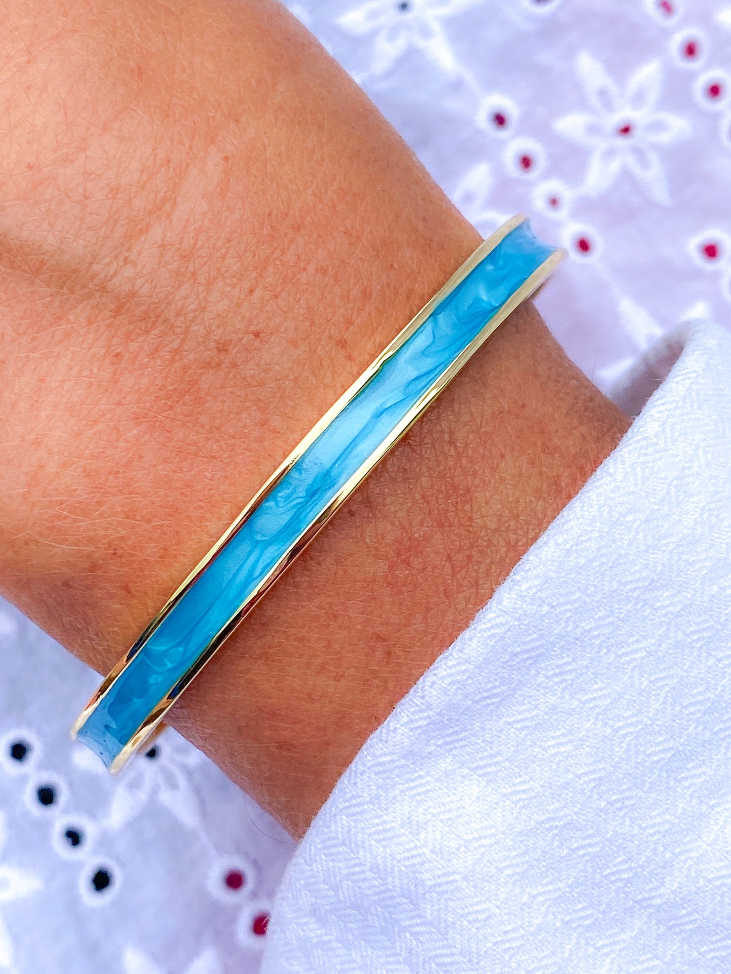 Amalfi Enamel Cuffs