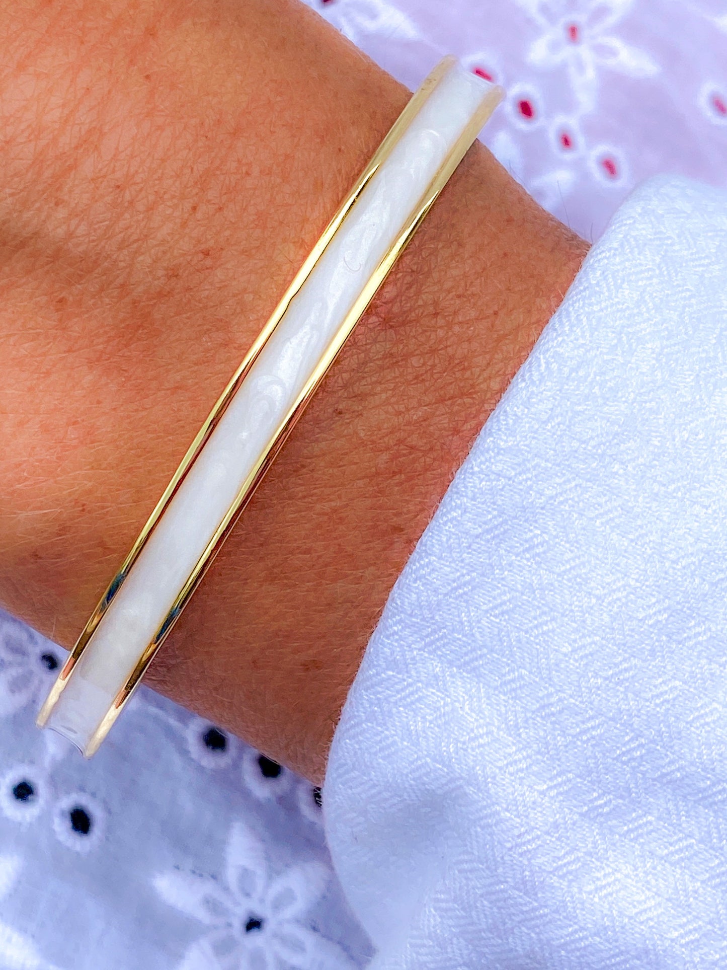 Amalfi Enamel Cuffs