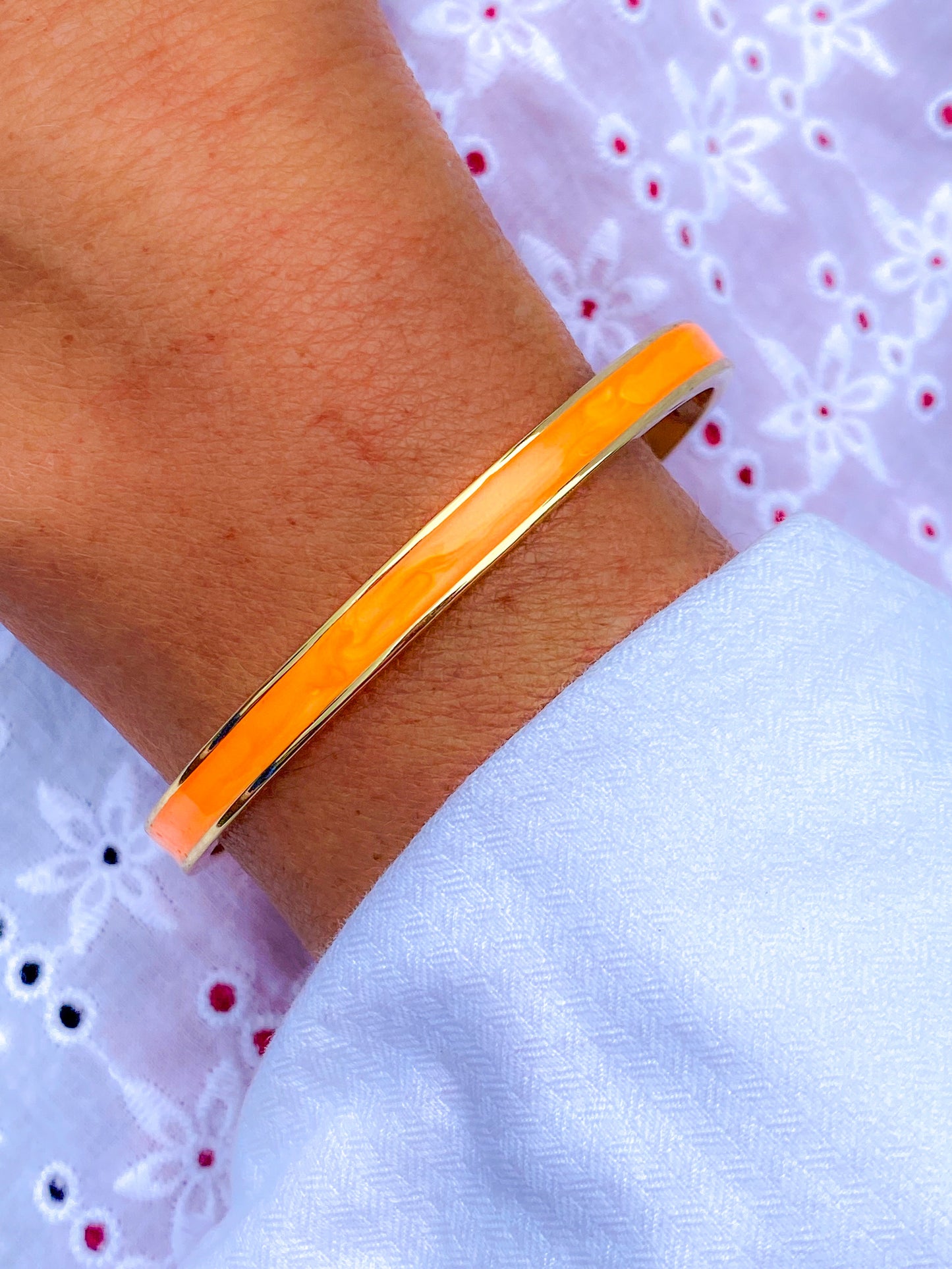 Amalfi Enamel Cuffs
