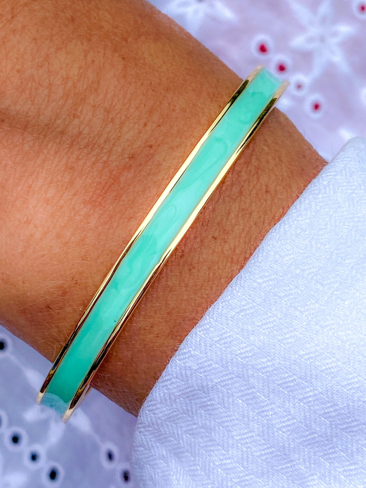 Amalfi Enamel Cuffs