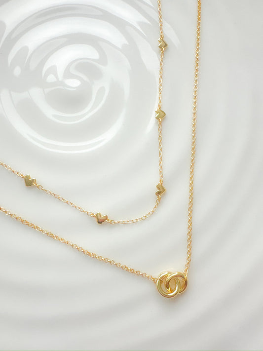 Gold Link Chain Necklace