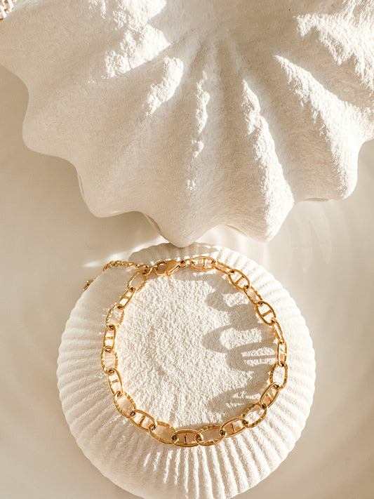 Paisley Gold Bracelet