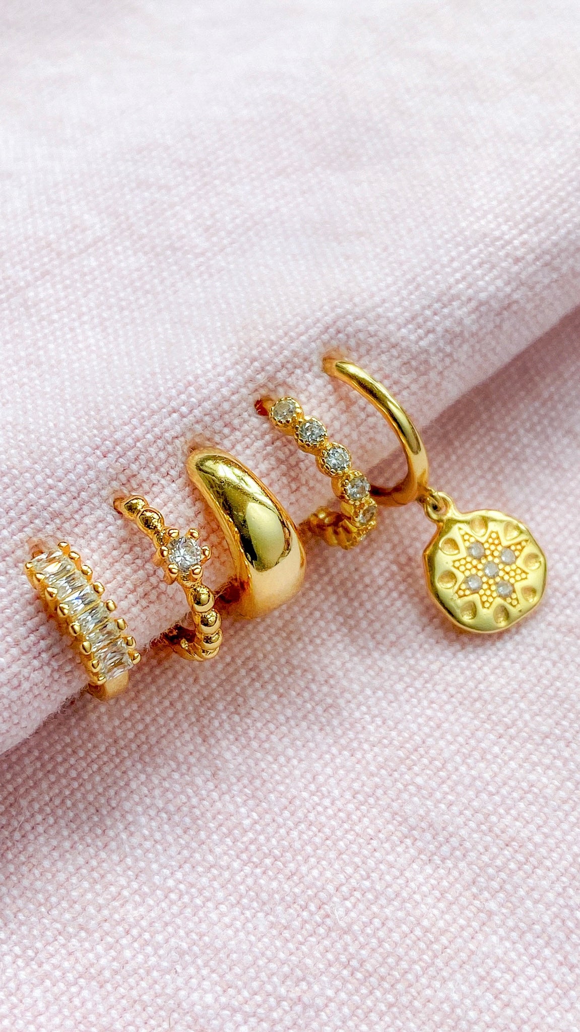 Tilly Huggie Hoop Earrings