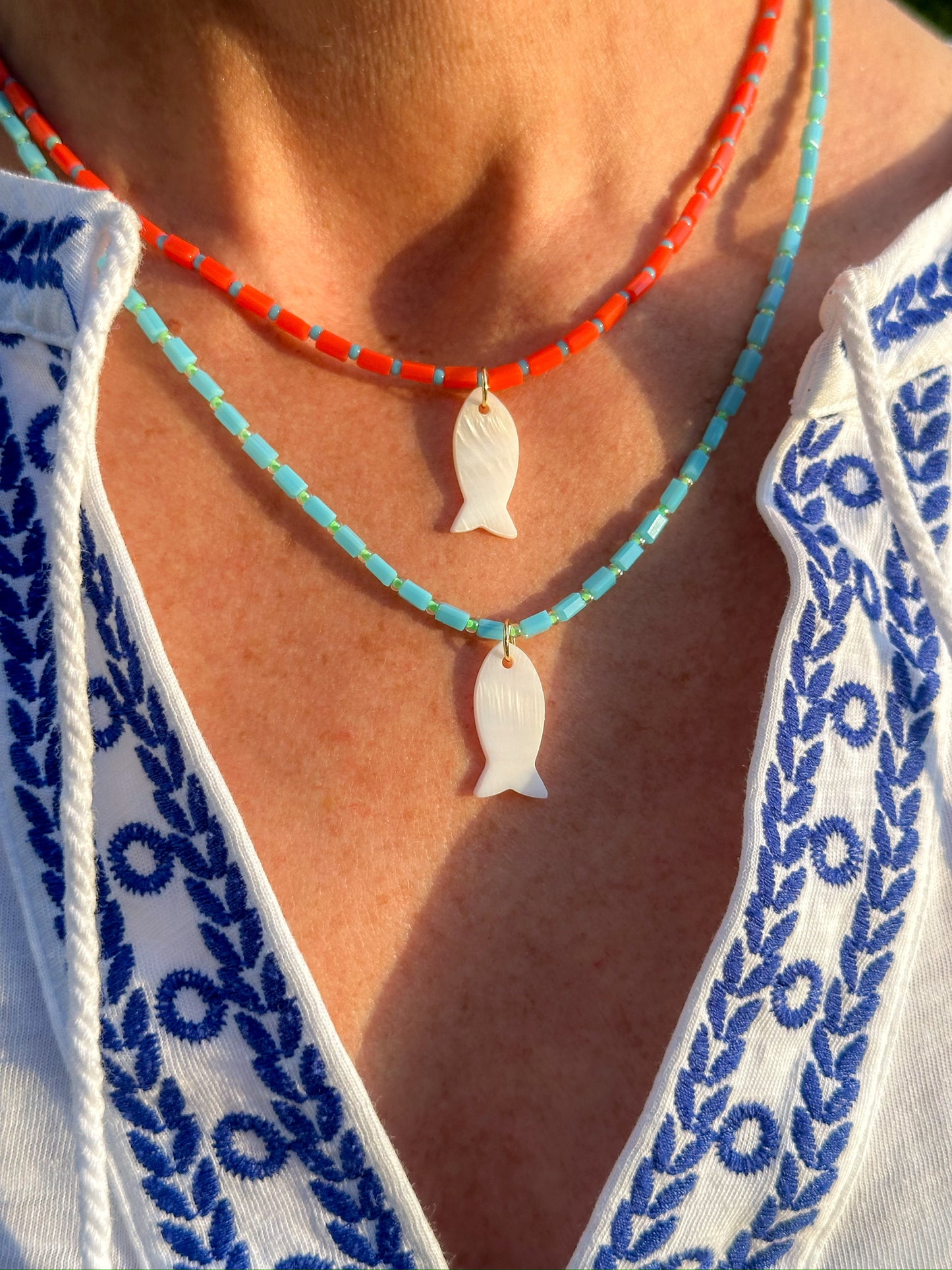 Portofino Fish Necklace