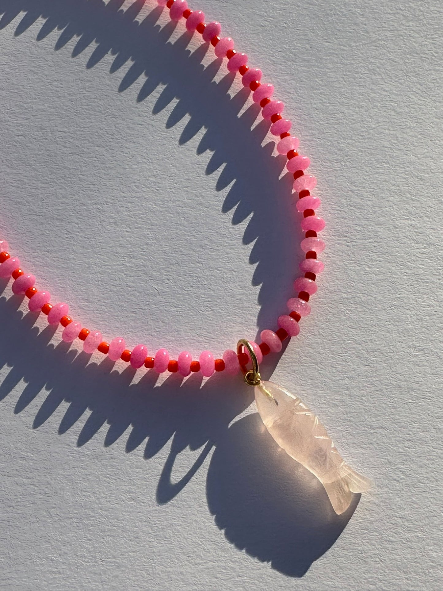 Positano Necklace with Fish Pendant